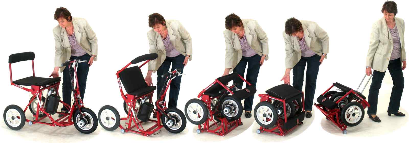 Scooter&nbsp;elettrico pieghevole automaticamente DI BLASI Mod. R30